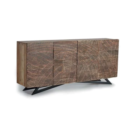 Sideboard Alexandra House Living Natural Metal Acacia 200 x 90 x 40 cm by Alexandra House Living, Sideboards - Ref: D1633684,...