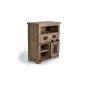 Credenza Alexandra House Living Naturale Metallo Legno di acacia 75 x 90 x 40 cm di Alexandra House Living, Credenze e buffet...