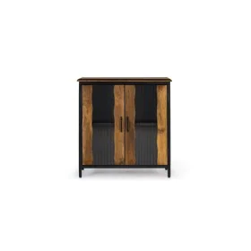 Credenza Alexandra House Living Nero Metallo Legno di mango 87 x 90 x 37 cm di Alexandra House Living, Credenze e buffet - Ri...