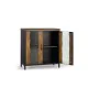 Credenza Alexandra House Living Nero Metallo Legno di mango 87 x 90 x 37 cm di Alexandra House Living, Credenze e buffet - Ri...