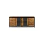 Anrichte Alexandra House Living Schwarz Metall Mango-Holz 190 x 80 x 40 cm von Alexandra House Living, Buffets - Ref: D163380...