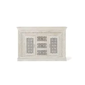 Credenza Alexandra House Living Bianco Legno di mango 150 x 100 x 40 cm di Alexandra House Living, Credenze e buffet - Rif: D...