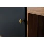 Aparador Alexandra House Living Negro Natural Metal Madera de mango 160 x 78 x 40 cm de Alexandra House Living, Armarios y ap...