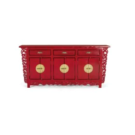 Aparador Alexandra House Living Vermelho Madeira de mangueira 180 x 84 x 40 cm de Alexandra House Living, Armários e aparador...