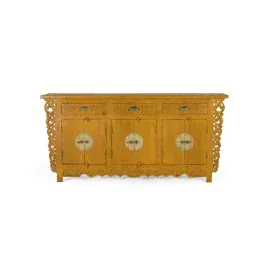 Buffet Alexandra House Living Ocre Bois de manguier 180 x 84 x 40 cm de Alexandra House Living, Buffets, crédences et vaissel...