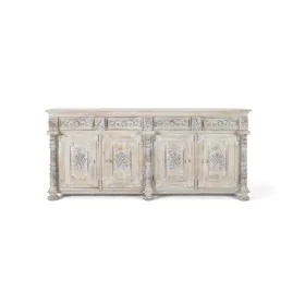 Buffet Alexandra House Living Blanc Bois de manguier 225 x 100 x 45 cm de Alexandra House Living, Buffets, crédences et vaiss...