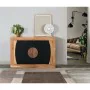 Credenza Alexandra House Living Nero Naturale Legno di acacia 110 x 75 x 40 cm di Alexandra House Living, Credenze e buffet -...