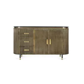 Aparador Alexandra House Living Negro Bronce Madera de mango 150 x 86 x 40 cm de Alexandra House Living, Armarios y aparadore...