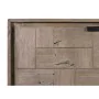 Credenza Alexandra House Living Nero Beige Grigio Metallo Legno di acacia 160 x 81 x 40 cm di Alexandra House Living, Credenz...