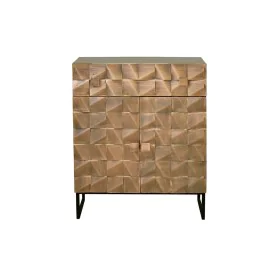 Credenza Alexandra House Living Marrone scuro Ferro Legno di mango 80 x 98 x 42 cm di Alexandra House Living, Credenze e buff...