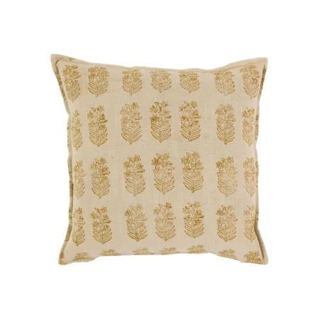 Cushion Alexandra House Living LILY Beige Mustard 45 x 10 x 45 cm by Alexandra House Living, Cushions - Ref: D1634378, Price:...