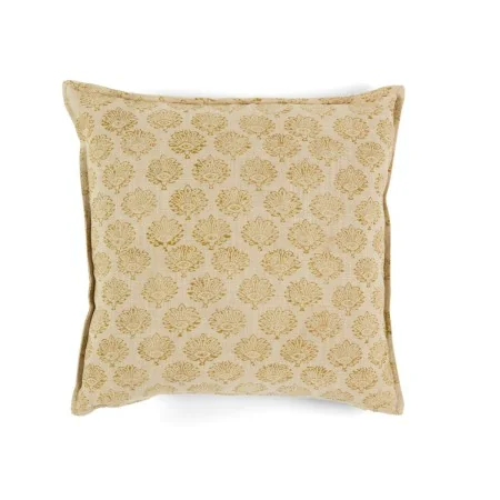 Cojín Alexandra House Living HOLLY Beige Mostaza 45 x 10 x 45 cm de Alexandra House Living, Cojines - Ref: D1634379, Precio: ...