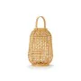 Portacandele Alexandra House Living Naturale Vetro Rattan 26 x 39 x 26 cm di Alexandra House Living, Candelieri e portacandel...