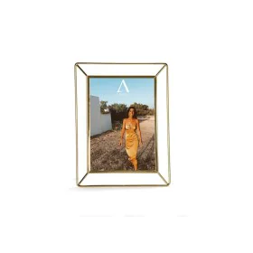 Marco de Fotos Alexandra House Living Dorado Metal Cristal 15 x 20 cm 1 x 25 x 19 cm de Alexandra House Living, Marcos de par...