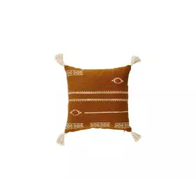 Cushion Alexandra House Living AISHA Brown 45 x 1 x 45 cm by Alexandra House Living, Cushions - Ref: D1634401, Price: 34,01 €...