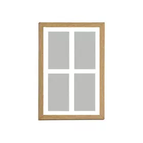 Cornice Portafoto Alexandra House Living Beige Legno Legno MDF 10 x 15 cm 2 x 42 x 32 cm Quadruplo di Alexandra House Living,...