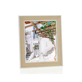 Marco de Fotos Alexandra House Living Blanco Beige Papel Madera MDF 13 x 18 cm 1 x 24 x 18 cm de Alexandra House Living, Marc...