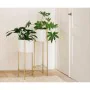 Vaso com suporte Alexandra House Living Branco Dourado Metal 27 x 65 x 27 cm de Alexandra House Living, Vasos - Ref: D1634468...