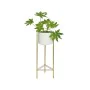 Vaso com suporte Alexandra House Living Branco Dourado Metal 28 x 80 x 28 cm de Alexandra House Living, Vasos - Ref: D1634469...