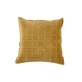 Almofada Alexandra House Living GLORY Mostarda Veludo 45 x 10 x 45 cm de Alexandra House Living, Almofadas - Ref: D1634490, P...