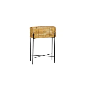 Planter with stand Alexandra House Living Black Natural Metal synthetic rattan 20 x 66 x 49 cm by Alexandra House Living, Cac...