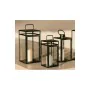 Castiçais Alexandra House Living Preto Metal Vidro 20 x 46 x 20 cm de Alexandra House Living, Candelabros e suportes para vel...