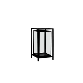 Bougeoir Alexandra House Living Noir Verre Fer 23 x 41 x 23 cm de Alexandra House Living, Bougeoirs et chandeliers - Réf : D1...