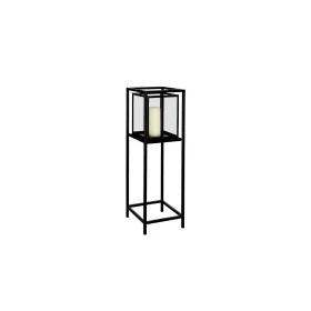 Castiçais Alexandra House Living Preto Cristal Ferro 23 x 71 x 23 cm de Alexandra House Living, Candelabros e suportes para v...