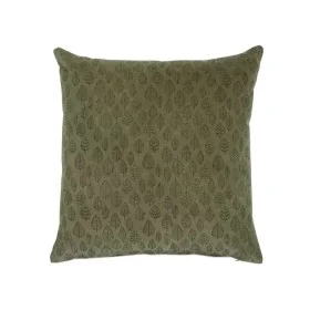 Almofada Alexandra House Living LEAVES Verde Veludo 50 x 1 x 50 cm de Alexandra House Living, Almofadas - Ref: D1634530, Preç...