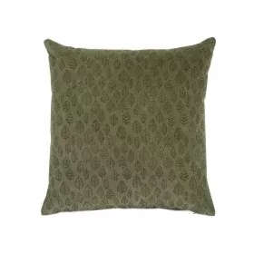 Coussin Alexandra House Living LEAVES Vert Velours 50 x 1 x 50 cm de Alexandra House Living, Coussins - Réf : D1634530, Prix ...