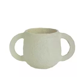 Vaso Alexandra House Living Bianco Cotone Cartapesta 13 x 15 x 13 cm di Alexandra House Living, Vasi - Rif: D1634532, Prezzo:...