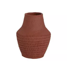 Vase Alexandra House Living Argile Terracotta Cotton Papier-mâché 9 x 21 x 9 cm by Alexandra House Living, Vases - Ref: D1634...