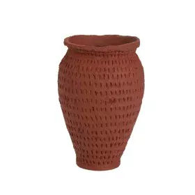 Vaso Alexandra House Living Argile Terracotta Cotone Cartapesta 15 x 25 x 15 cm di Alexandra House Living, Vasi - Rif: D16345...