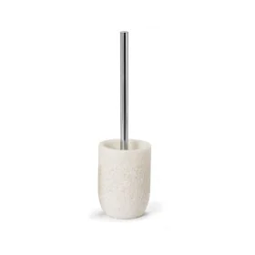 Toilet Brush Alexandra House Living White Silver Nylon Stainless steel Polyresin 10 x 35 x 10 cm by Alexandra House Living, T...