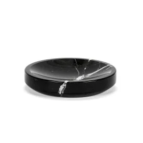 Soap dish Alexandra House Living Black Marble 12 x 2 x 12 cm by Alexandra House Living, Stands and dispensers - Ref: D1634577...