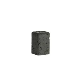 Toothbrush Holder Alexandra House Living Black Stone 7 x 11 x 7 cm by Alexandra House Living, Stands and dispensers - Ref: D1...