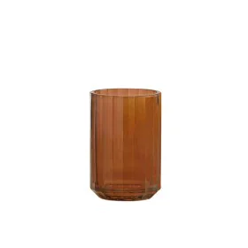 Suporte para a escova de Dentes Alexandra House Living Castanho Cristal 7 x 11 x 7 cm de Alexandra House Living, Suportes e d...