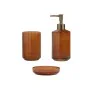 Toothbrush Holder Alexandra House Living Brown Crystal 7 x 11 x 7 cm by Alexandra House Living, Stands and dispensers - Ref: ...