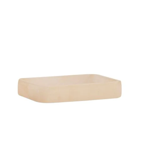 Portasapone Alexandra House Living Beige Rosa Poliresina 9 x 2 x 13 cm di Alexandra House Living, Supporti e distributori - R...