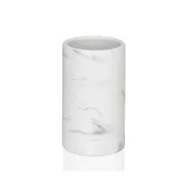 Portaspazzolini da Denti Alexandra House Living Bianco Ceramica 6 x 11 x 6 cm di Alexandra House Living, Supporti e distribut...