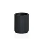 Toothbrush Holder Alexandra House Living Black Polyresin 7 x 9 x 7 cm by Alexandra House Living, Stands and dispensers - Ref:...