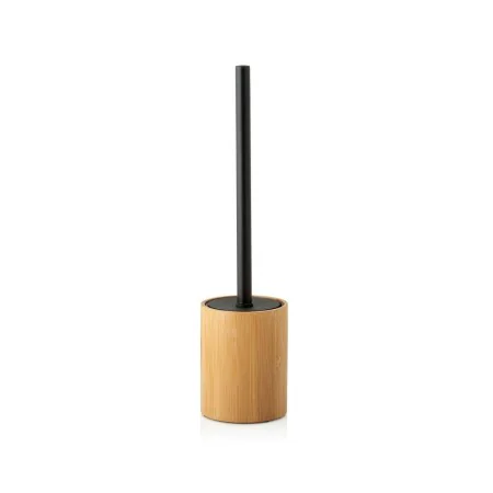 Piaçaba Alexandra House Living Castanho Preto Metal Bambu 9 x 38 x 9 cm de Alexandra House Living, Acessórios para sanita - R...