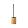 Piaçaba Alexandra House Living Castanho Preto Metal Bambu 9 x 38 x 9 cm de Alexandra House Living, Acessórios para sanita - R...