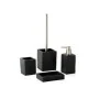 Soap dish Alexandra House Living Black Polyresin 9 x 2 x 14 cm by Alexandra House Living, Stands and dispensers - Ref: D16346...