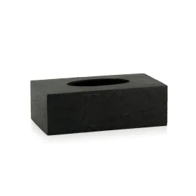 Caja para pañuelos Alexandra House Living Poliresina Pizarra 13 x 8 x 25 cm de Alexandra House Living, Soportes y dispensador...