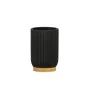 Toothbrush Holder Alexandra House Living Black Golden Polyresin 7 x 11 x 7 cm by Alexandra House Living, Stands and dispenser...