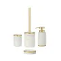 Suporte para a escova de Dentes Alexandra House Living Branco Poliresina 7 x 11 x 7 cm de Alexandra House Living, Suportes e ...