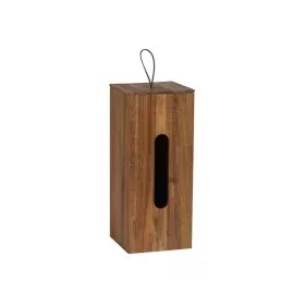 Toilet Roll Holder Alexandra House Living Brown Acacia 14 x 33 x 14 cm by Alexandra House Living, Toilet accessories - Ref: D...