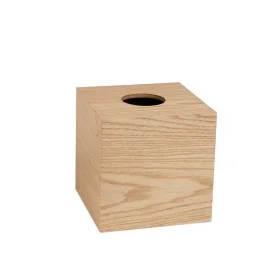 Handkerchief or scarf box Alexandra House Living Willow wood 12 x 12 x 12 cm by Alexandra House Living, Stands and dispensers...