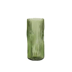 Vase Alexandra House Living Green Glass 10 x 25 x 10 cm by Alexandra House Living, Vases - Ref: D1634878, Price: 35,54 €, Dis...